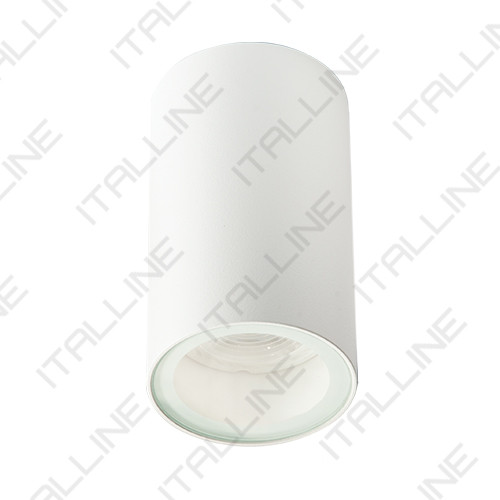 Влагозащищенный светильник ITALLINE DANNY PL IP white встраиваемый светильник italline sp solo white