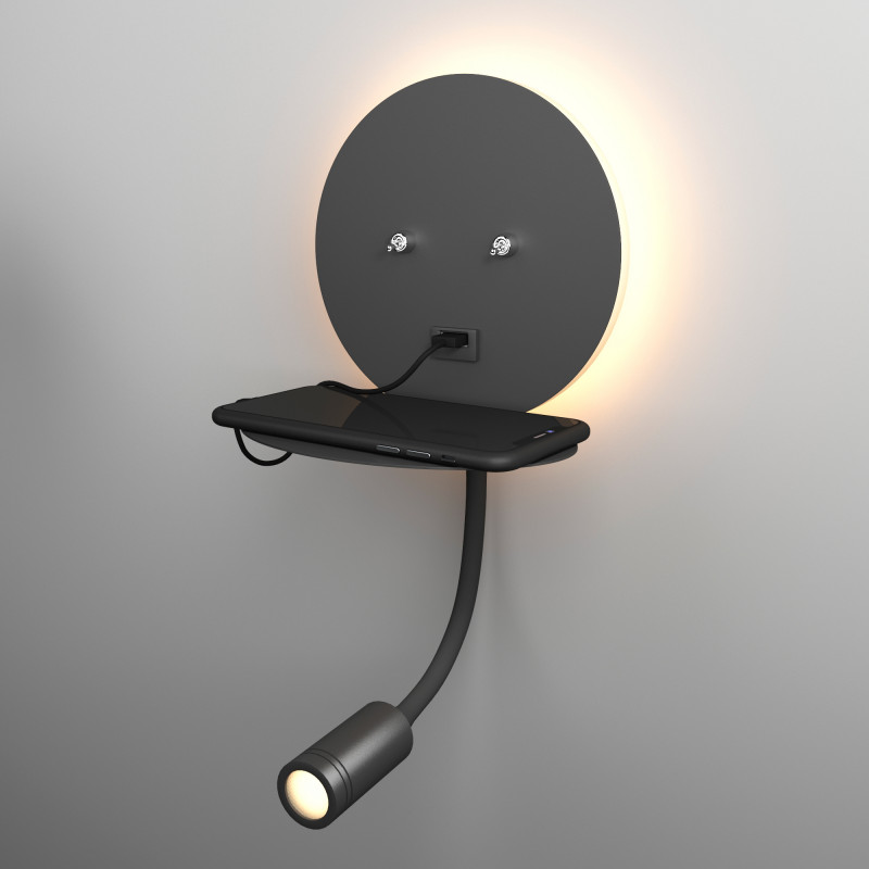 Бра Elektrostandard Lungo LED чёрный (MRL LED 1017) фото