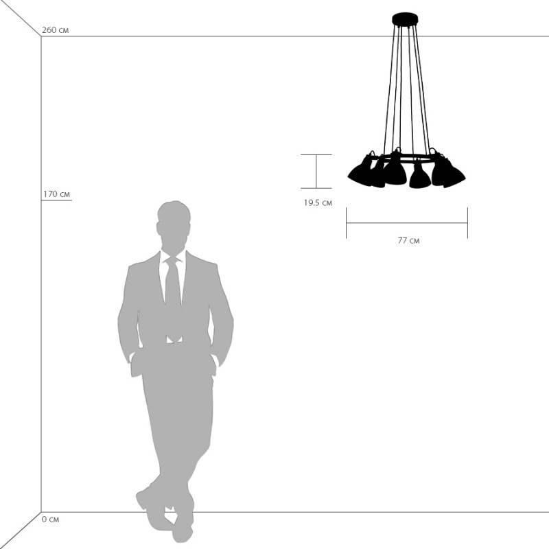 Подвесная люстра Lightstar 761164