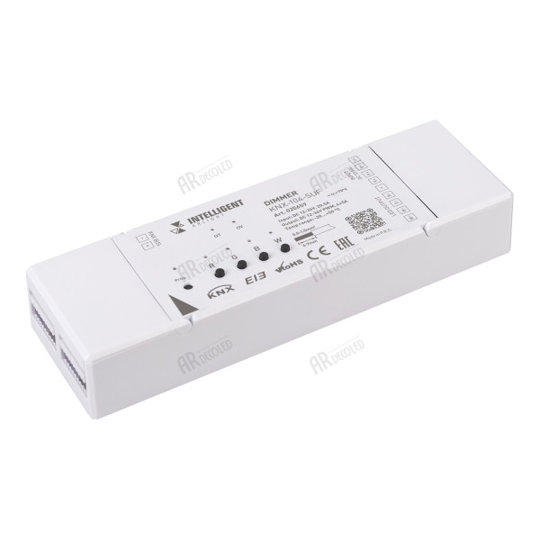 Диммер Arlight 025659 диммер knx 204 dim din 12 48v 8x0 35 4x0 7 2x1a arlight 025660