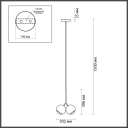 Подвесной светильник Odeon Light 4228/12LA