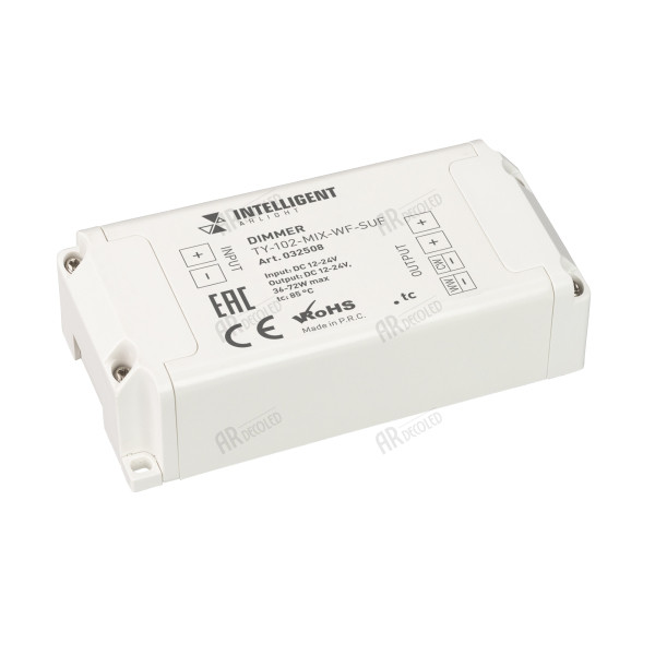 Диммер Arlight 032508 диммер arl fine dim 5 24v 1x5a rf пду 11кн arlight 027192