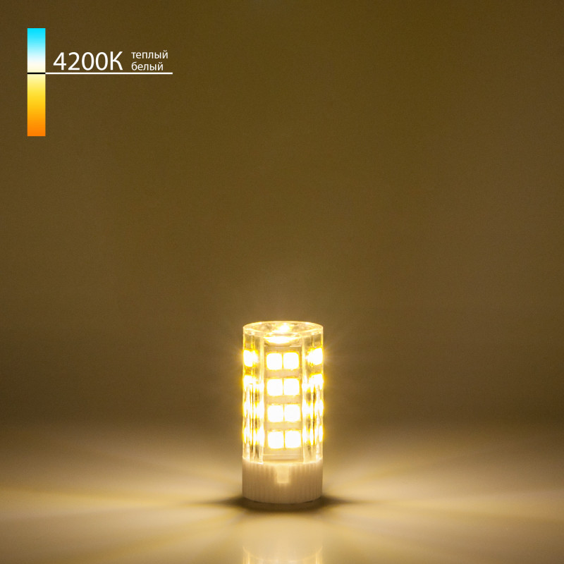 Светодиодная лампа Elektrostandard G4 LED 7W 220V 4200K (BLG406) лампа светодиодная филаментная elektrostandard e14 7w 4200k прозрачная 4690389041433