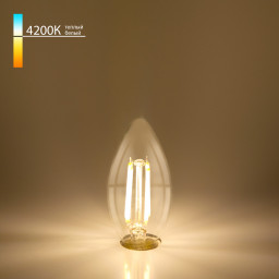 Светодиодная лампа Elektrostandard Свеча BLE1412 7W 4200K E14 (C35 прозрачный) (BLE14