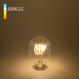 Светодиодная лампа Elektrostandard Classic FD 6W 4200K E27 (A60 спираль прозрачный) ( BLE2708)