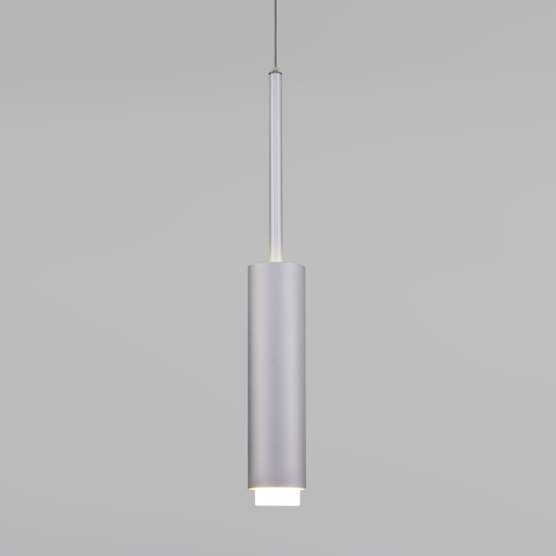 Подвесной светильник Eurosvet 50203/1 LED матовое серебро подвесной светильник eurosvet 50165 1 led белый серебро