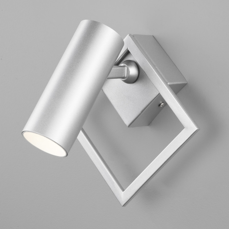 Спот Eurosvet 20091/1 LED серебро брелок для ключей cartage рычаг кпп металл серебро