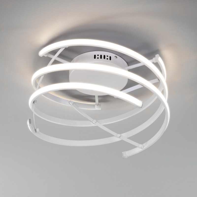 Накладной светильник Eurosvet 90229/3 белый накладной светильник eurosvet 90177 3 сатин никель