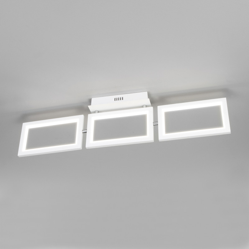 Накладной светильник Eurosvet 90223/3 белый накладной светильник eurosvet 90177 3 сатин никель