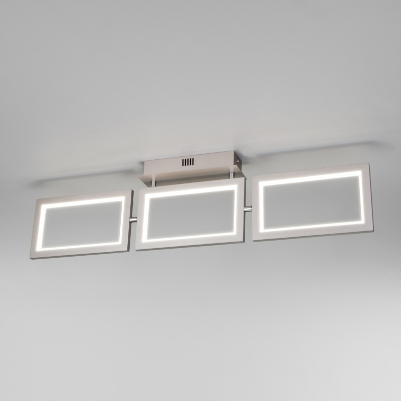 Накладной светильник Eurosvet 90223/3 матовое серебро сумка поясная отдел на молнии серебро