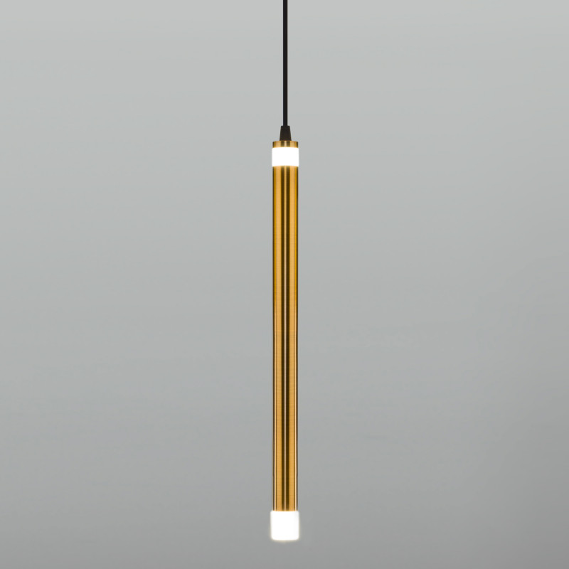 Подвесной светильник Eurosvet 50133/1 LED бронза подвесной светильник ilamp golden p2484 2 gold