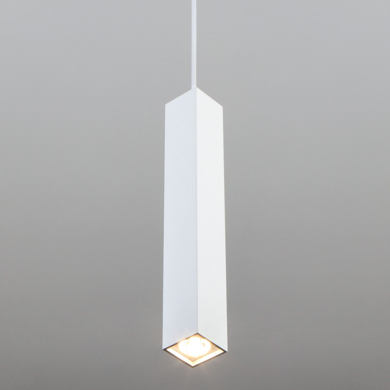 Подвесной светильник Eurosvet 50154/1 LED белый 50154/1 LED белый 50154/1 LED белый - фото 1