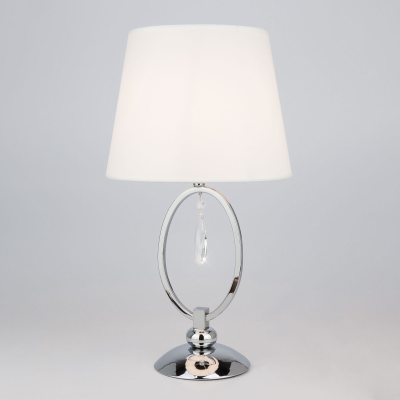 Настольная лампа Eurosvet 01055/1 хром/прозрачный цена и фото
