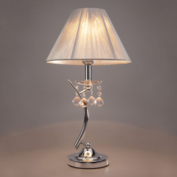 Настольная лампа Eurosvet 1087/1 хром/серебристый Strotskis настольная лампа