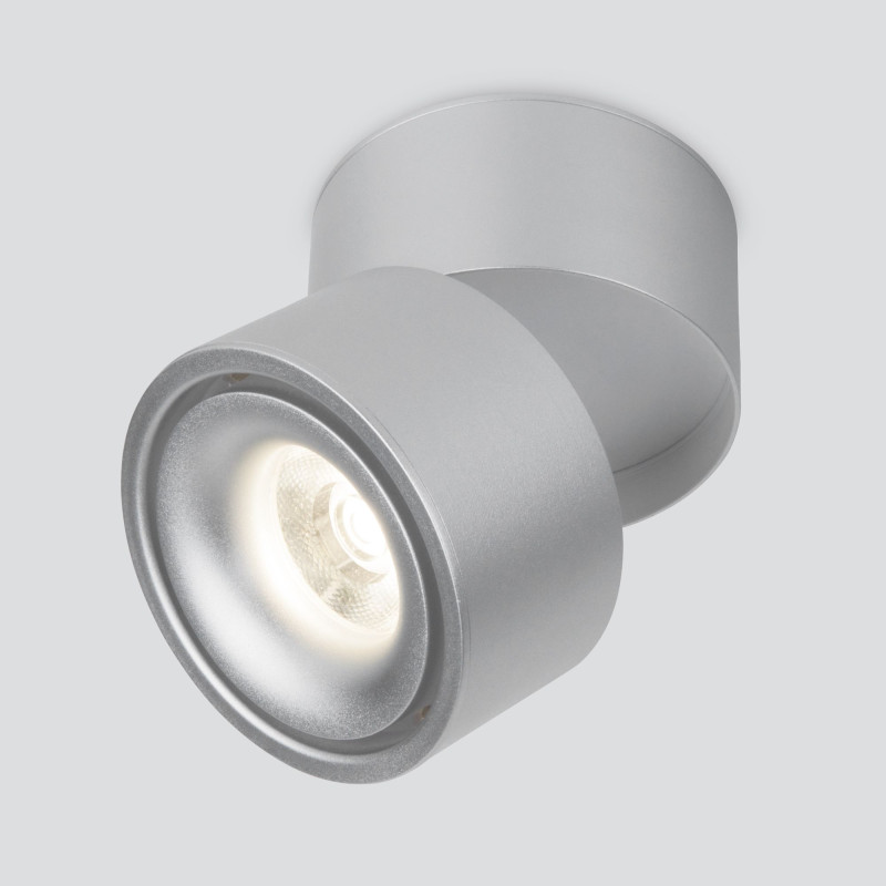 Накладной светильник Elektrostandard DLR031 15W 4200K 3100 серебро матовый праздничный занавес голография 100 × 200 см серебро