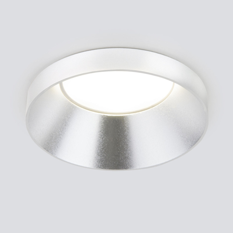 Встраиваемый светильник Elektrostandard 111 MR16 серебро светильник потолочный feron ml178 mr16 gu10 35w 230v серебро 41313