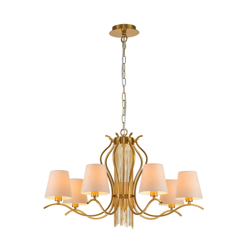 подвесная люстра с лампочками favourite ketten 2867 7p lamps e14 свеча Подвесная люстра Favourite 2867-7P