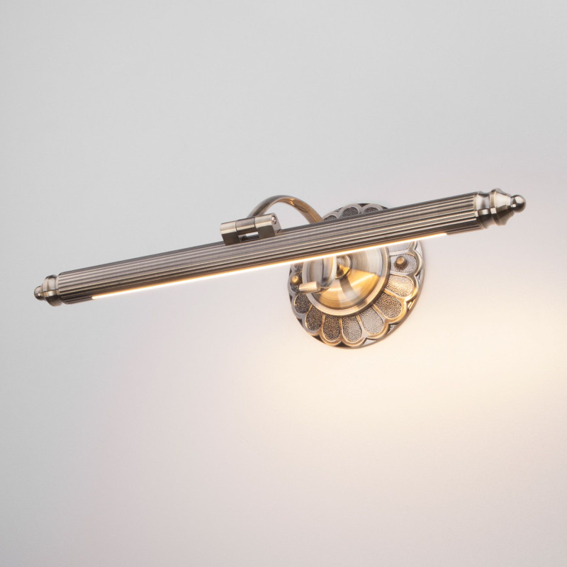 Светильник для картин Elektrostandard Luara LED бронза (MRL LED 8W 1015 IP20 ) светодиодная нить eurosvet 400 006 теплый белый 3м ip20