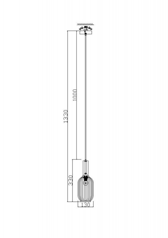 Подвесной светильник Freya FR8013PL-01AM
