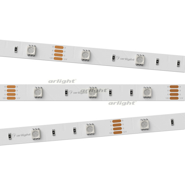 Лента Arlight 010596(2) 12v 5m s type bendable led strip 48leds m 60leds m smd 5050 rgb white warm white flexible lights tape non waterproof ip20