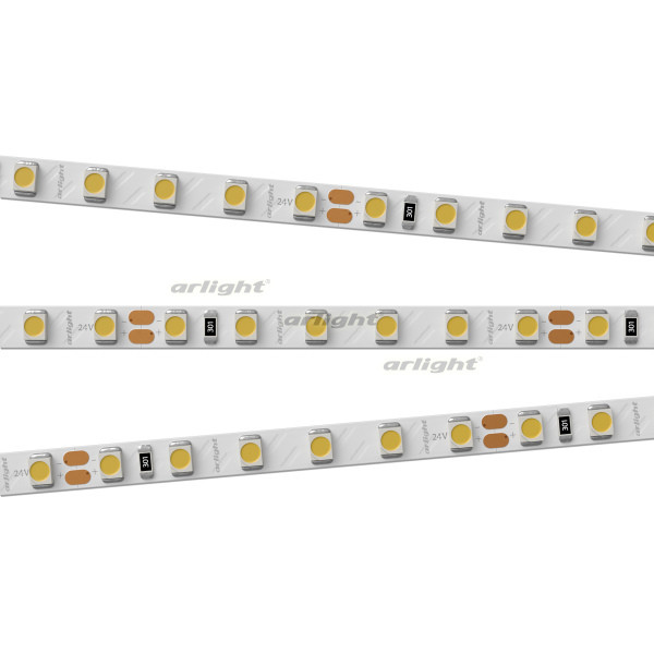 Лента Arlight 015650(2) 2835 dual color led strip light dc 5v 12v 24v 120 180 240 336 leds m 5mm 8mm 12mm wide pcb flexible cri dimmable cct bar lamp 5m