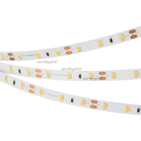 Лента Arlight 021405(2) 12v dc 5m 120leds m led strip white warm white cct smd 2835 flexible lamp tape 8mm white double pcb ip20 ip65