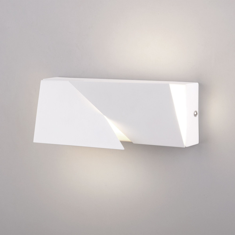 Бра Elektrostandard Snip LED белый (40106/LED) настенный светодиодный светильник elektrostandard snip 40107 led темно серый 4690389176203