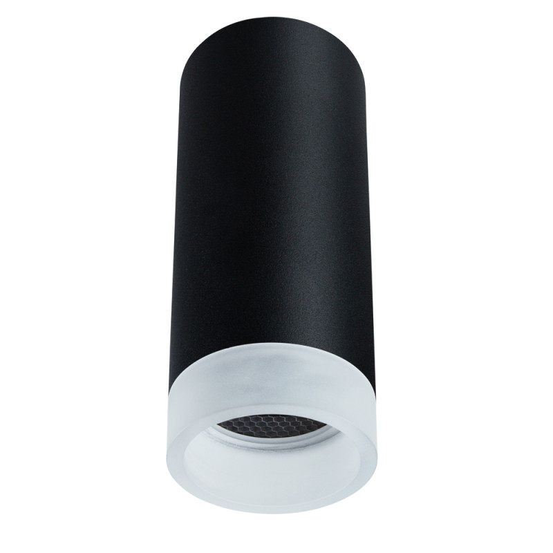 Накладной светильник ARTE Lamp A5556PL-1BK накладной светильник светкомплект цилиндр 80х55мм gu10 белый r51a d55 w