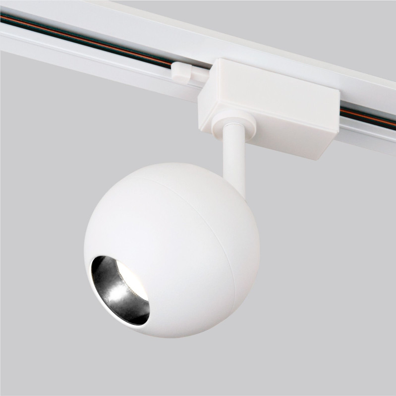 Светильник на шине Elektrostandard Ball Белый 12W 4200K (LTB77) однофазный светильник на шине elektrostandard pila белый 12w 4200k 85078 01 однофазный