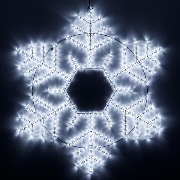 светодиодная фигура ardecoled снежинка ard snowflake m10 1000x900 576led white 034258 Светодиодная фигура ARdecoled 034258