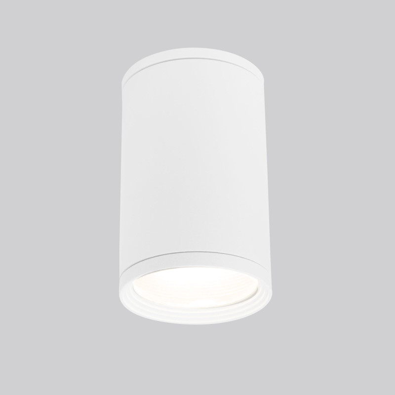 Накладной уличный светильник Elektrostandard Light 2101 (35128/H) белый обогреватель газовый уличный sahara направленный 15квт белый