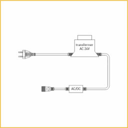 Трансформатор TEAMPROF TPF-220AC/DC24-60W-B