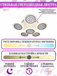 Накладной светильник Natali Kovaltseva LED LAMPS 81201