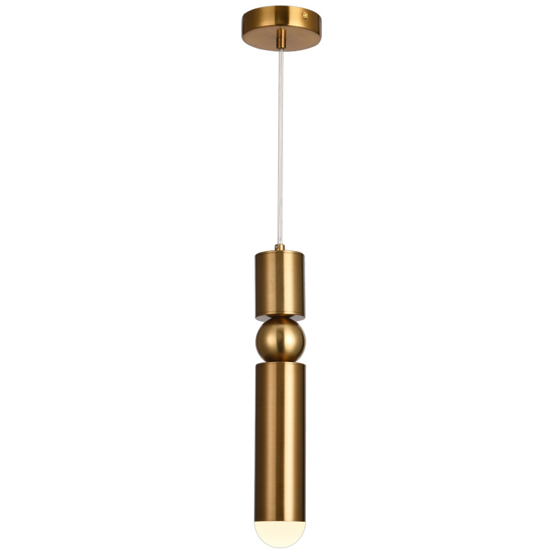 Подвесной светильник Natali Kovaltseva LED LAMPS 81354 GOLD SATIN спот natali kovaltseva trinity 76055 2w gold satin