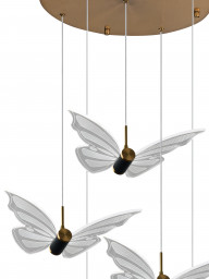 Каскадная люстра Natali Kovaltseva LED LAMPS 81365 GOLD