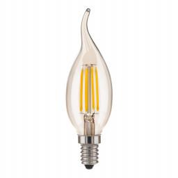 Светодиодная лампа Elektrostandard Свеча на ветру BLE1441 9W 6500K E14 (CW35 прозрачный)