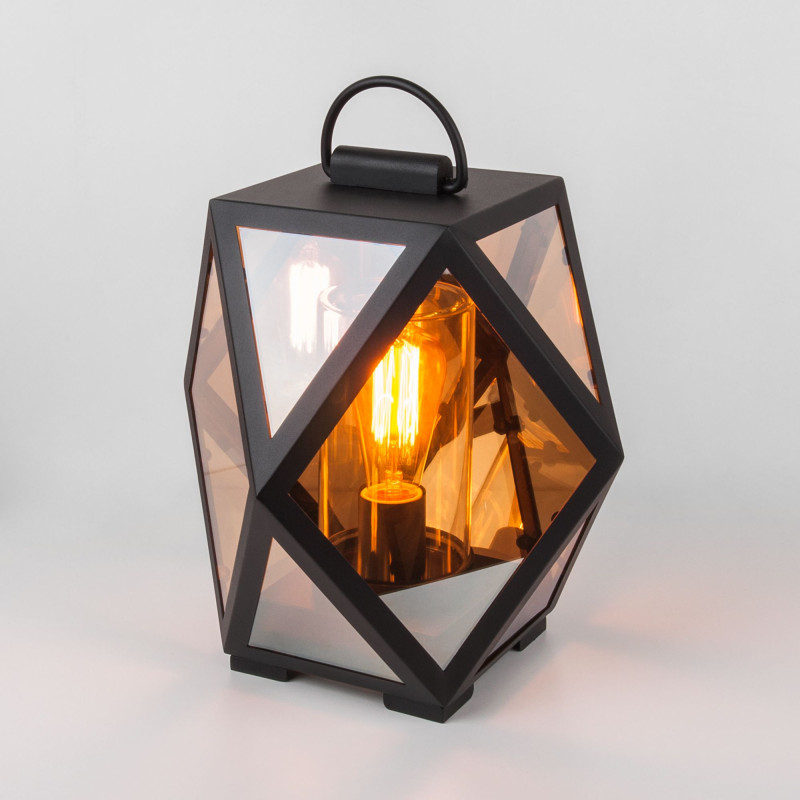 Садово-парковый светильник Elektrostandard Ambra S (35133/S) чёрный подсветка для зеркала inspire lizz 5 ламп чёрный