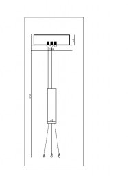 Подвес Maytoni Technical C032C-04-B