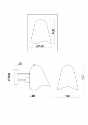 Бра Freya FR5037WL-01S