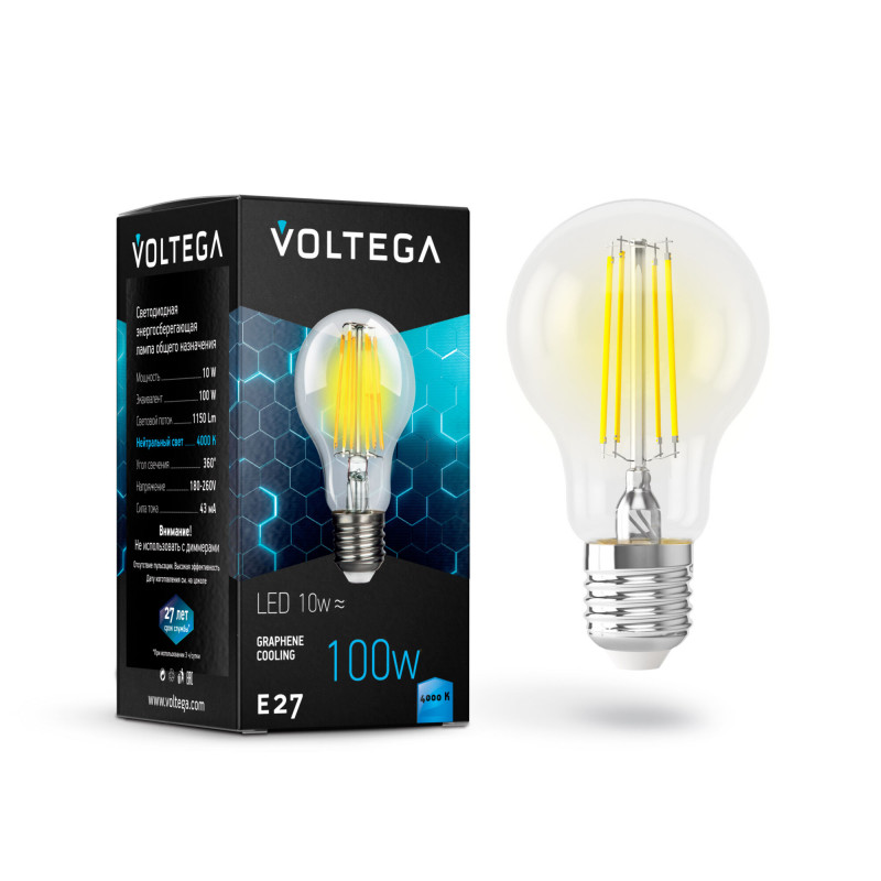 Светодиодная лампа Voltega 7101 светодиодная консоль факел со звездой на металлокаркасе 220 в rl kn 030r