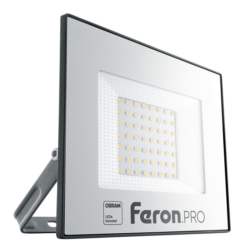 Прожектор Feron 41540 светодиодный прожектор feron pro ll 1000 ip65 50w 6400k 41540
