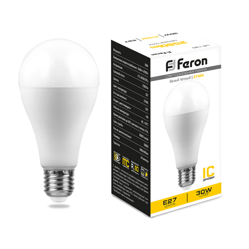 цена Светодиодная лампа Feron 38194