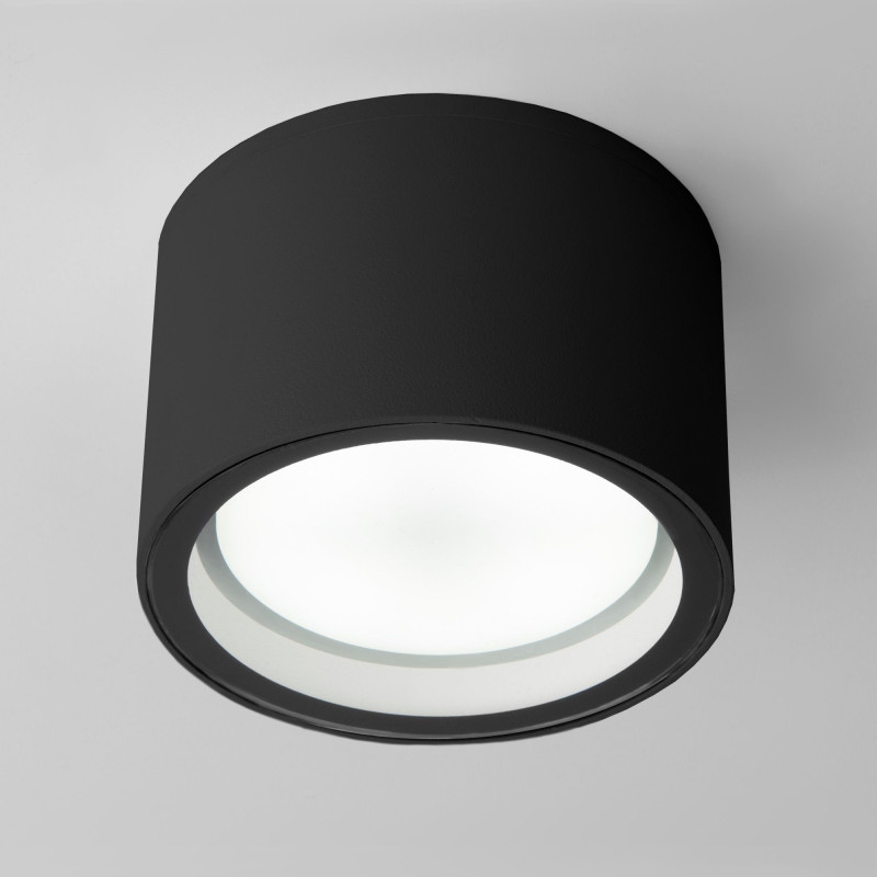 Накладной уличный светильник Elektrostandard Light 26231 (35144/H) черный 35144