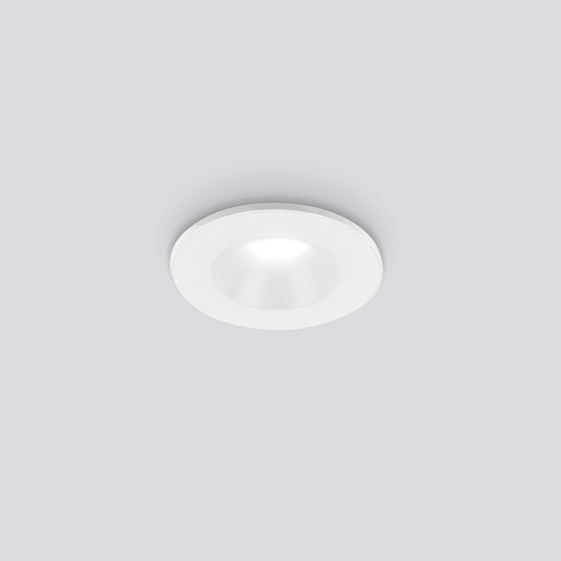 Встраиваемый светильник Elektrostandard 25025/LED 3W 4200K WH белый потолочный светодиодный светильник elektrostandard dls025 7w 4200k белый 4690389148453
