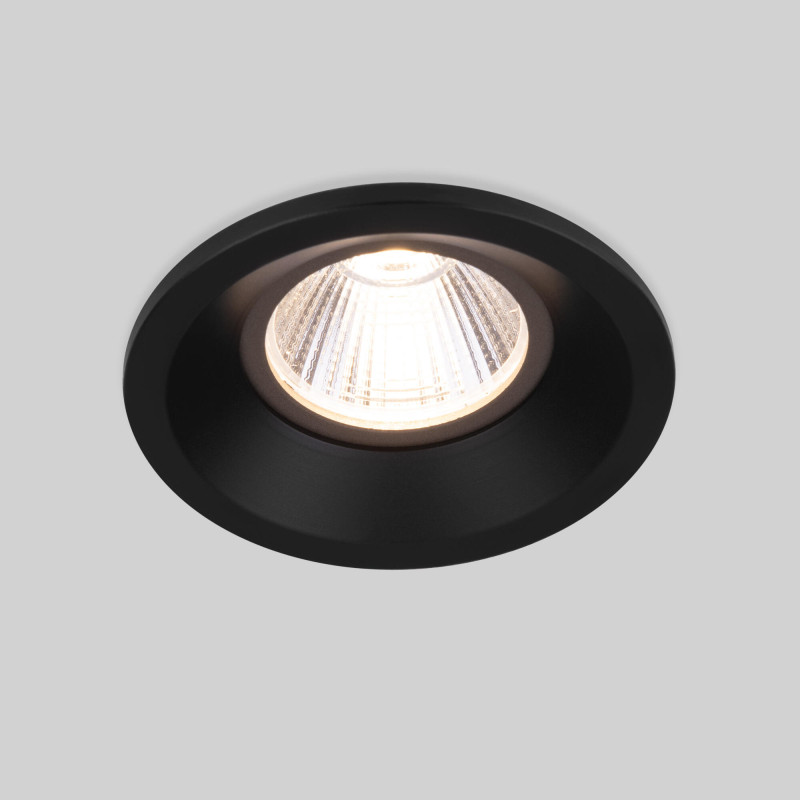 Встраиваемый светильник Elektrostandard 25024/LED 7W 4200K BK черный трековый светодиодный светильник elektrostandard ball 8w 4200k ltb76 4690389169892
