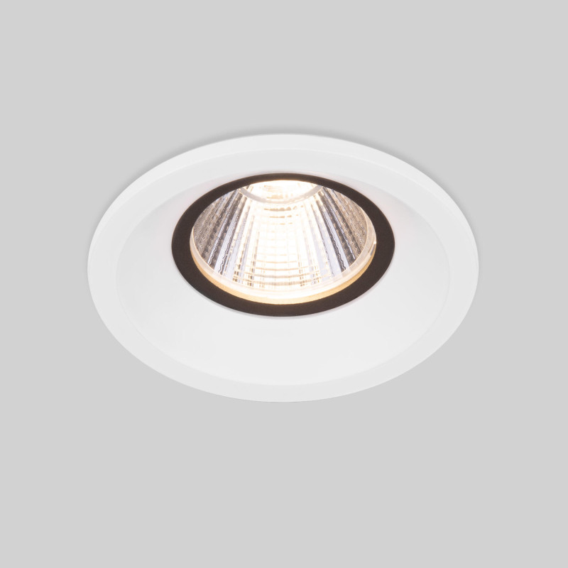 Встраиваемый светильник Elektrostandard 25024/LED 7W 4200K WH белый светильник elektrostandard klips a050527 dlr031 15w 4200k