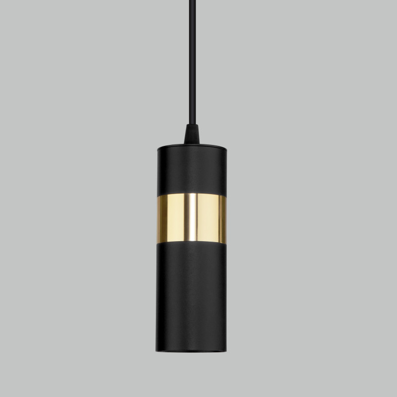 Подвесной светильник Eurosvet 50096/1 черный/золото подвесной светильник eurosvet dln108 gu10 черный золото