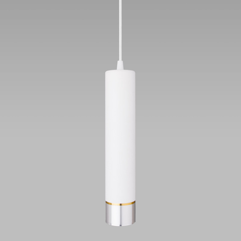 Подвесной светильник Eurosvet DLN107 GU10 белый/серебро брелок для ключей cartage рычаг кпп металл серебро