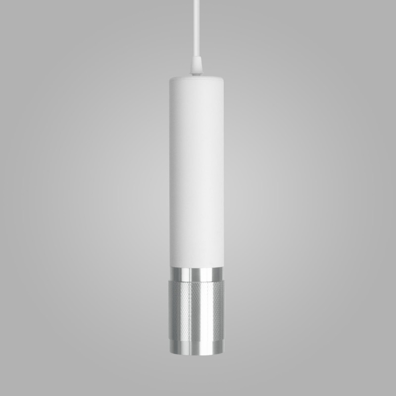 Подвесной светильник Eurosvet DLN108 GU10 белый/серебро подвесной светильник eurosvet 50165 1 led белый серебро