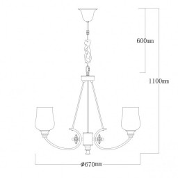 Подвесная люстра MW-Light 386017706